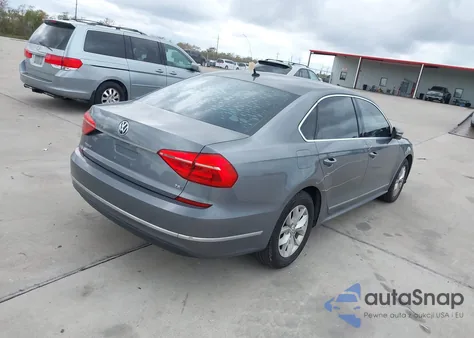 2016 Volkswagen Passat 1.8T S из США, поврежденный, VIN 1VWAS7A34GC012822